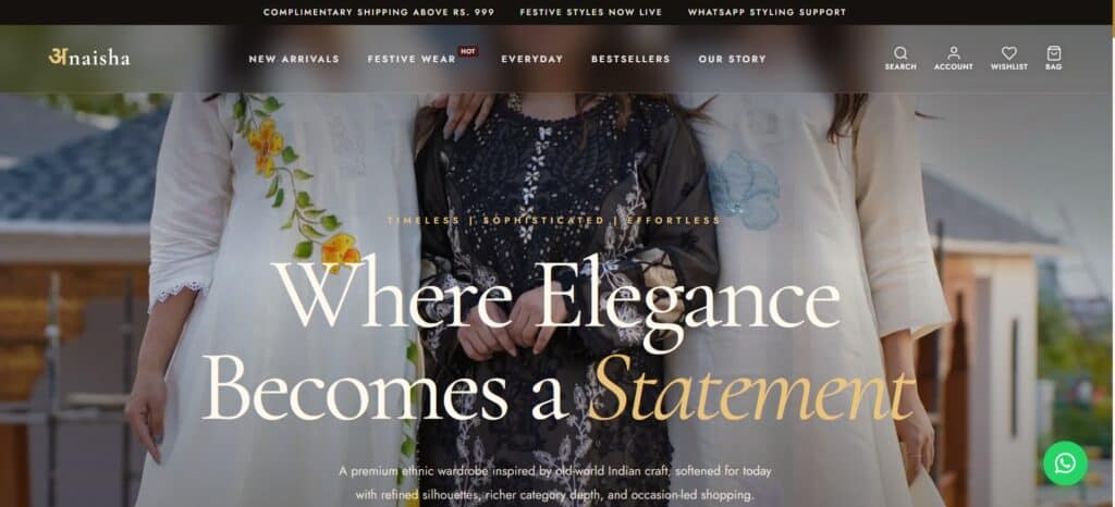 अnaisha – Scaling Premium Heritage Fashion Digitally